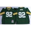 Green Bay Packers NFL Retro Jersey Men Women Cotton Blend Sports Fan Apparel Size S To XXXL