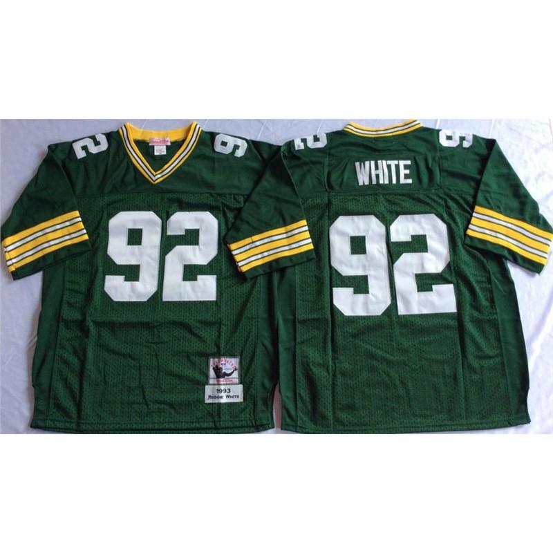 Green Bay Packers NFL Retro Jersey Men Women Cotton Blend Sports Fan Apparel Size S To XXXL