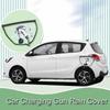 New Magnetic Car Charging Port Rain Cover Waterproof Dustproof Electric Charger Plug Port Cover Rainproof Cover Outdoor