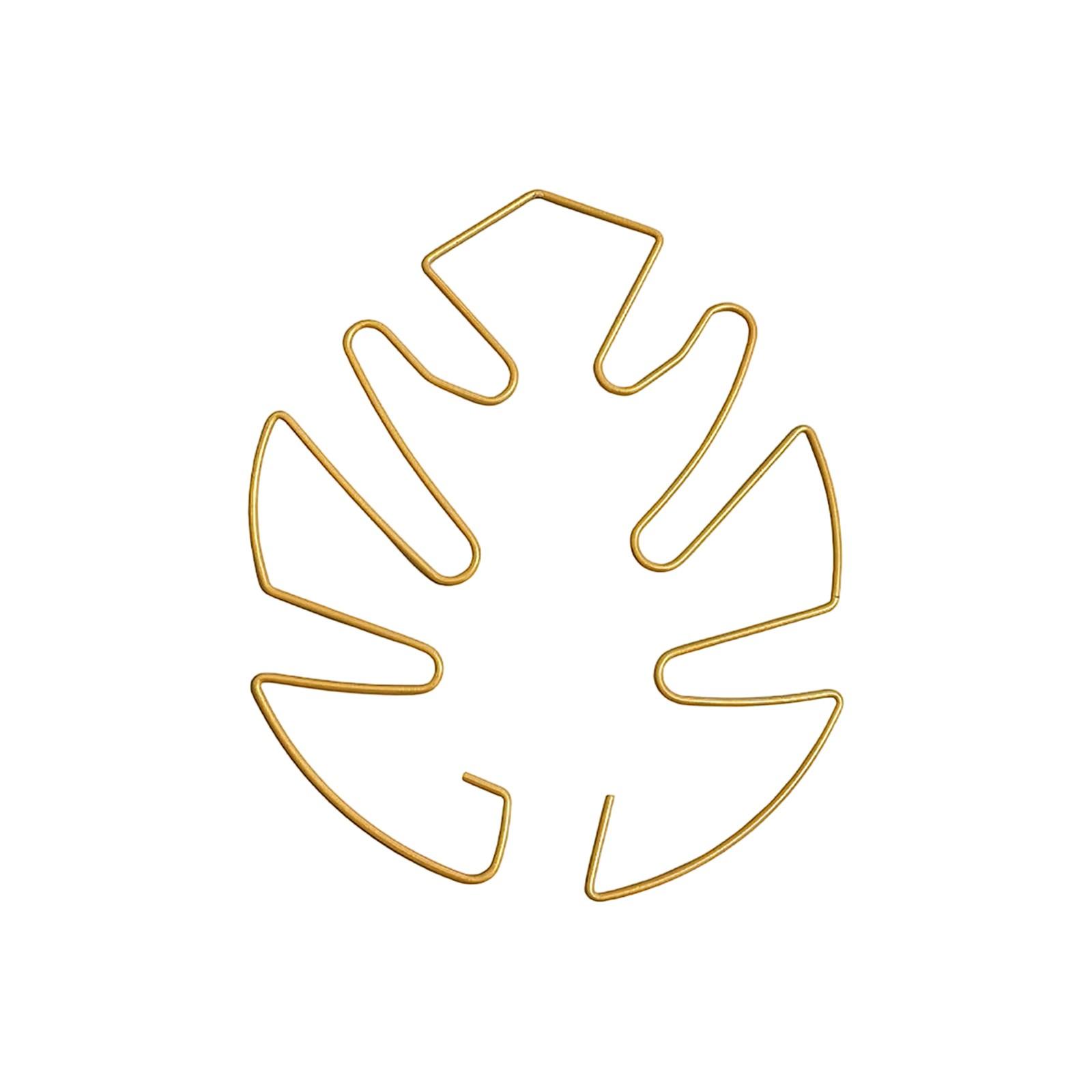 

Новая трансграничная поддержка растений в форме монстеры Поддержка растений в форме монстеры One Size золотой