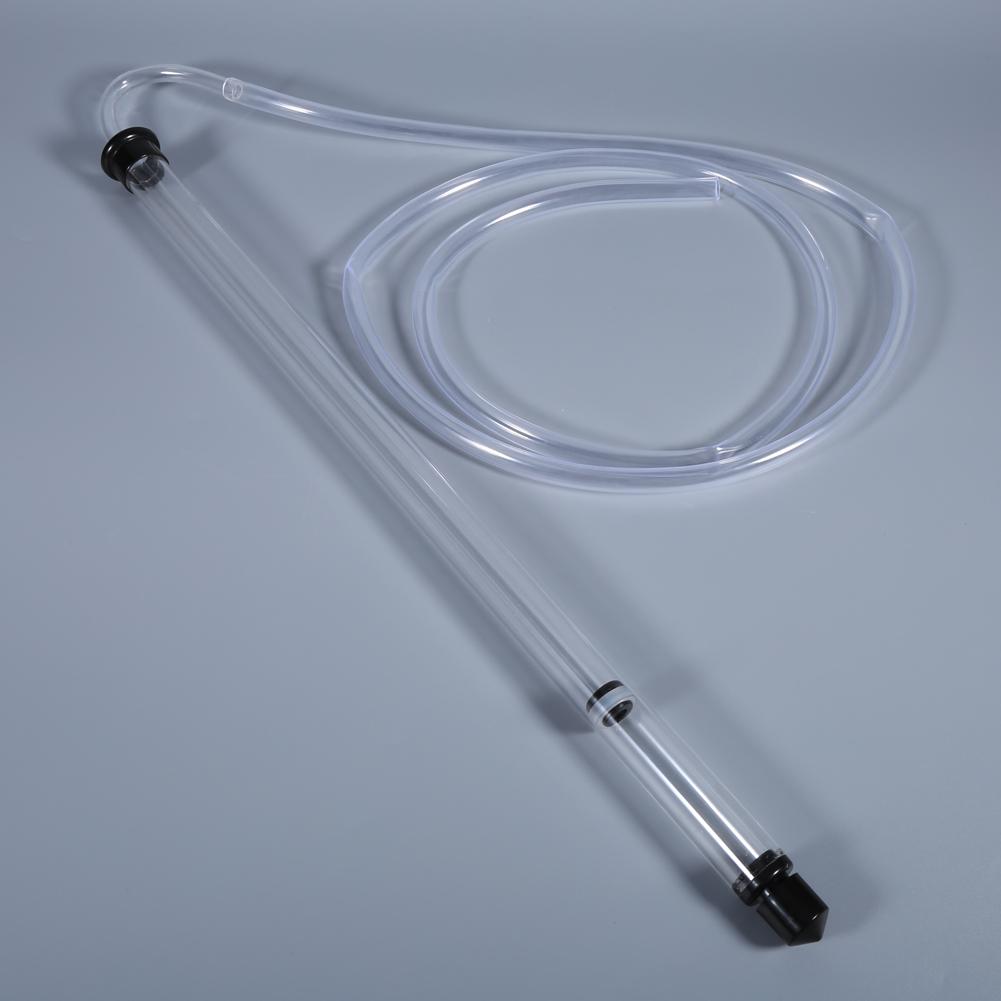 Car Siphon , 17.3 Inch Car Siphon Racking Cane for Beer Wine Bucket Carboy Bottle with Plastic Hose