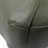 Alexander McQueen ToteBag EDGE Medium Logoprint HnadBag khaki Calfleather 762342 Used