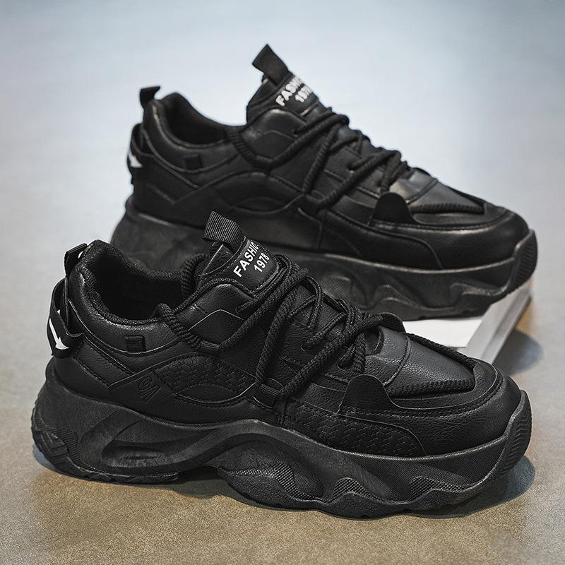 Spring Men's Shoes New Breathable Mesh Shoes Men's Trend Versatile Platform Sports Shoes Casual Men
