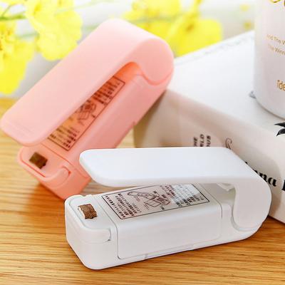 Mini Heat Bag Sealing Machine Package Sealer Bags Thermal Plastic Food Bag Closure Portable Sealer Packing Kitchen Accessories