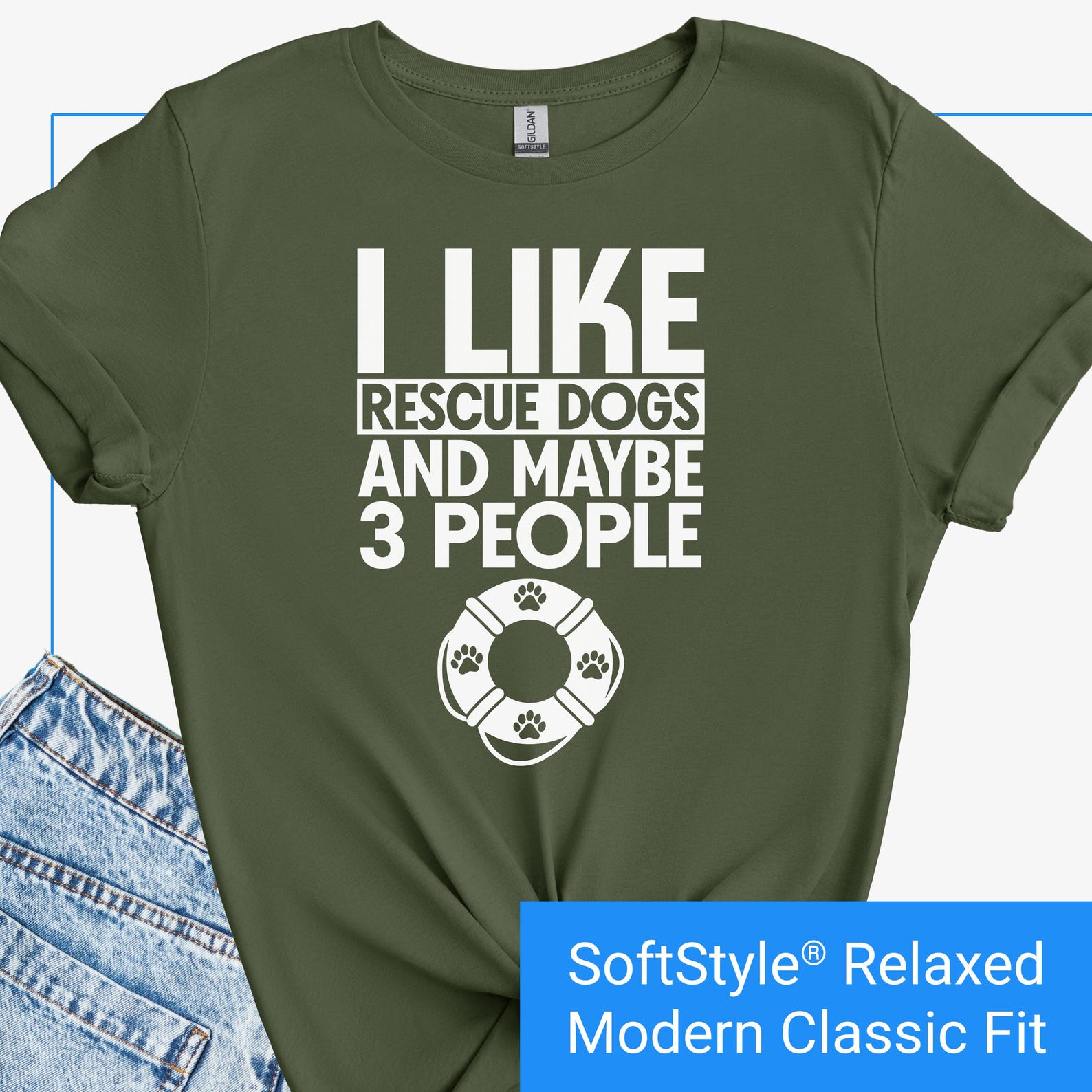 Rescue Dog Shirt, Animal Shelter T-shirt, Rescue Dog Mom, Dog Adoption Gift, Animal Rescue Shirt, I Like Rescue Dogs Maybe 3 People Shirt XL