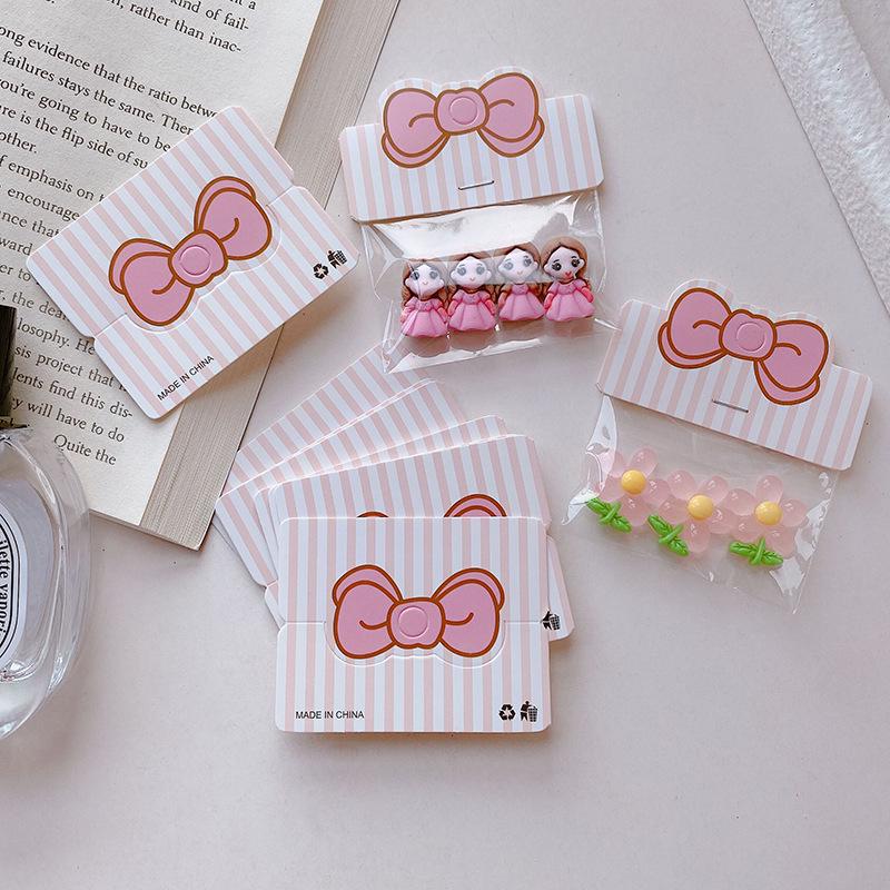 Korean Cute Children's Hair Accessories Packaging Card