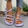 Fashion Women's Shoes 2025 New Hot Sale Buckle Strap Women's Sandals Fashion Narrow Band Casual women Summer Open toe Heeled Sandals