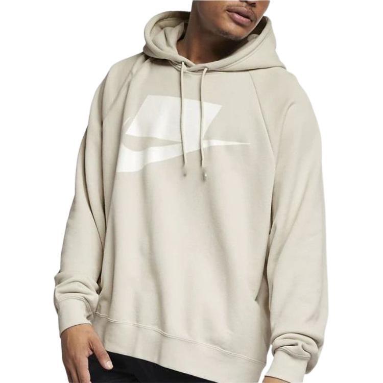 Nike Sweatshirts Men's White Hooded Moderate Regular AR4855-072