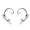 Vintage Long for Cat Tail Around Ear Earrings Cartoon for Cat Ear Cuff for Women