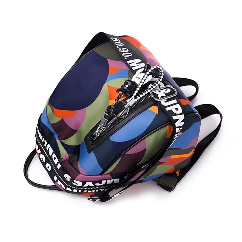 Nowy wielofunkcyjny plecak damski wodoodporny plecak oxford damski plecak z zabezpieczeniem przeciw kradzieży tornister dla dziewczynek 2022