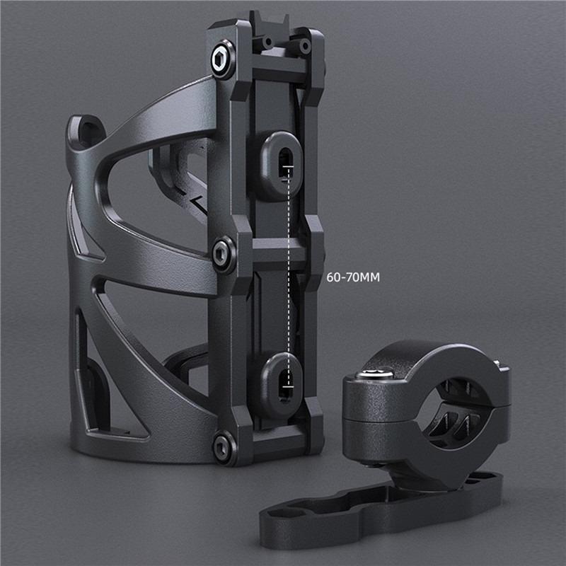 Motorcycle Drink Cup Holder Beverage Bottle Stand Bottle Cage Universal For Engine Guard Crash Bars Motorcycle