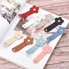 Leather Flower Cable Winder Portable Data Cable Ties Data Cable Protector Clips  Earphone Cord