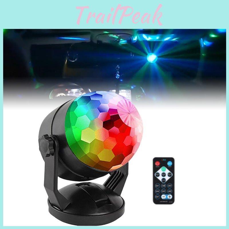Mounted Led Vehicle Seven Color Spherical Rotate Projection Lamp Room Decoration