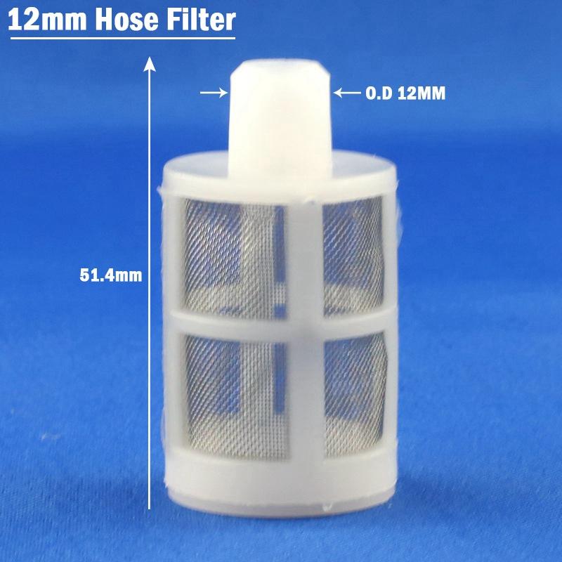 1Pcs/3Pcs 8~14mm Hose Pipe Filter Aquarium Fish Tank Stainless Steel Filter Mesh Car Wash Sprayer Pump Filter Suction Screen