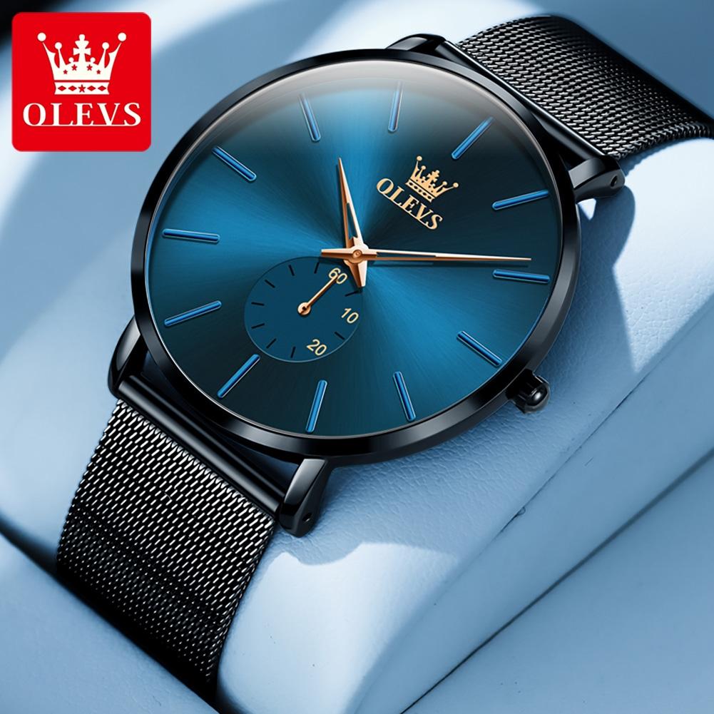 OLEVS Brand Watch Simple Business Quartz Men's Watch 9954