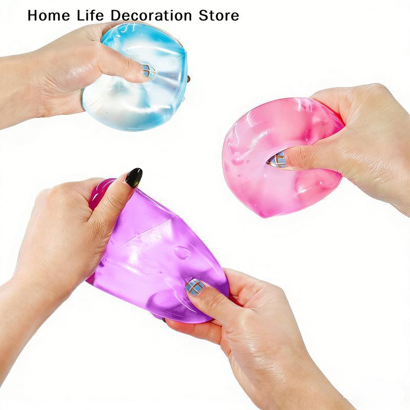 Ice Cube Anti-stress Toys Slow Rebound Stress Ball Decompresion Fidget Toy For Adults Birthday Gifts Sensory Toy