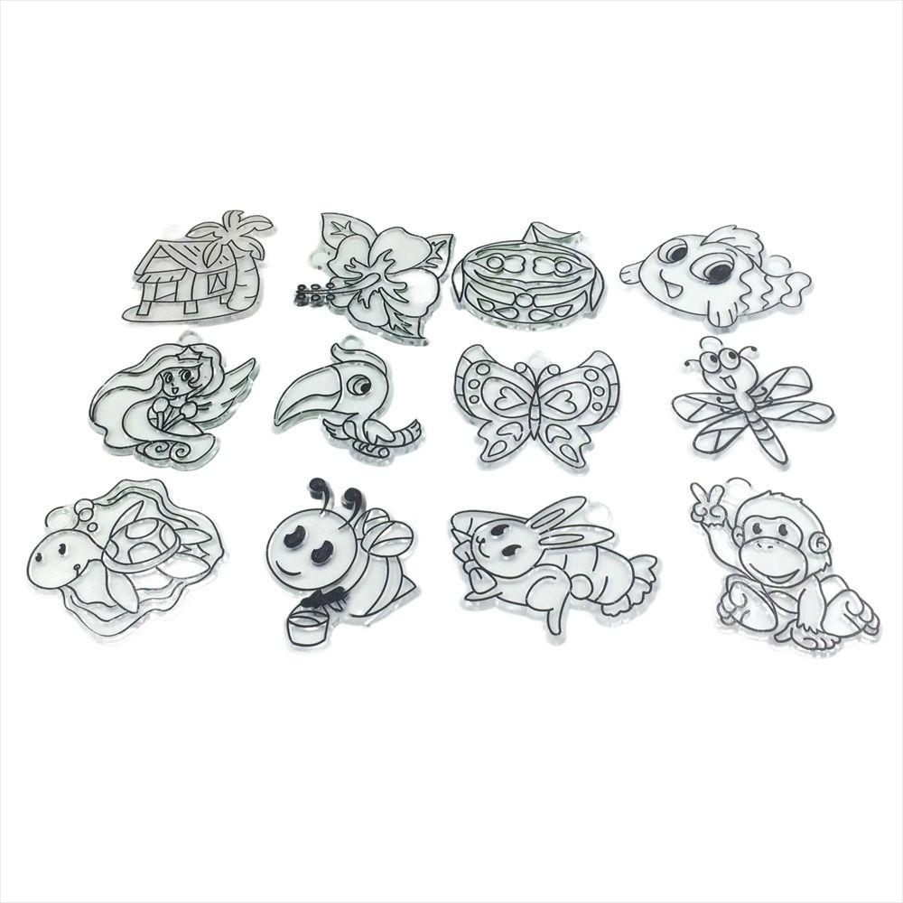 Art Craft DIY Suncatchers Craft Window Painting Toys Filing Drawing Board Sun Catcher Hanger