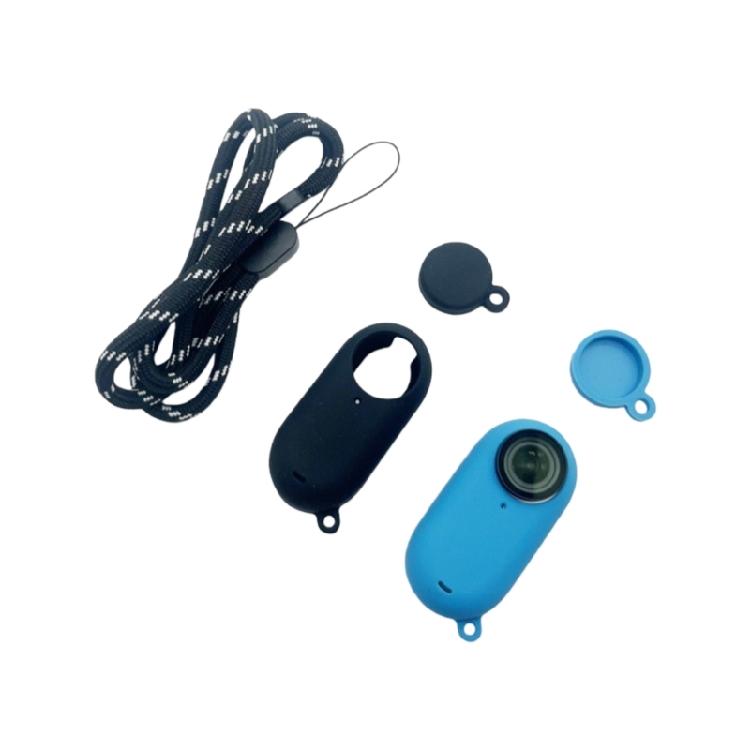 Comprehensive Silicone Guard Kit Including Case Cover And Straps Ensuring Total Safe for GO3/ 3S Action Camera