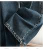 Plus Size Women's High Waist Slimming Casual Loose Velvet Thick Jeans 200-300 Jin.