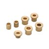 10PCS Mini Brass Bushing Shaft 2mm 3mm 4mm 5mm Rudder Flange Shafting Sleeve Bearing for RC Bait Boat DIY Model Accessories