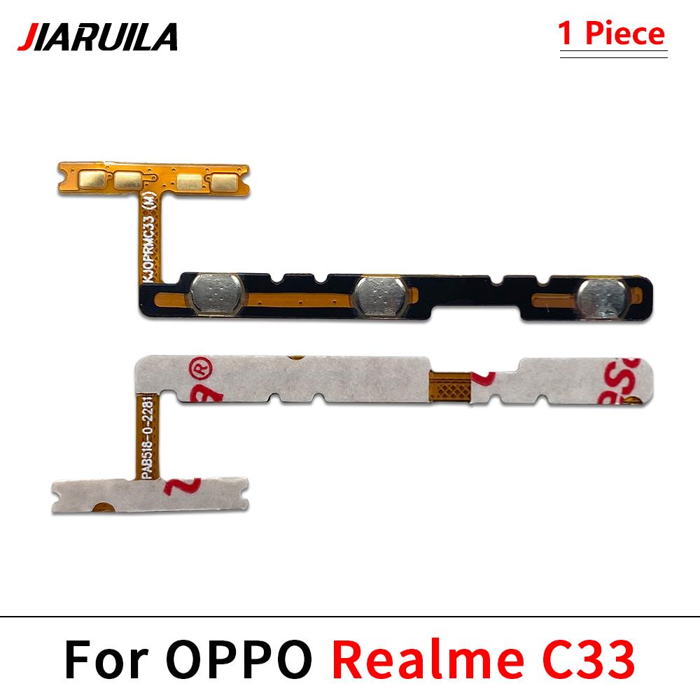 Power Switch On/Off Button Volume control Key Button Flex Cable For Oppo A91 1G Find X1 Realme 9 11 Pro C11 1111 1116 C11 C11 C1
