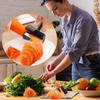 1PCS Creative Manual Spiral Slicers Vegetable Cutter Spiral Peeler Fruits Device Cooking Gadget Kitchen Roll Flower Decorative Tool