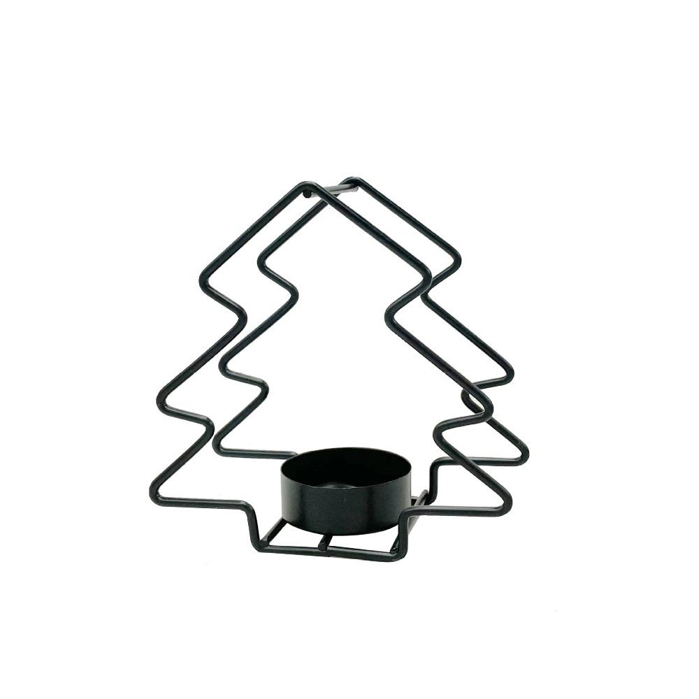 Keine Verformung Weihnachtsleuchter Rostfrei Exquisiter Metallkerzenhalter Kleine Tischleuchter Ornamente