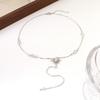 Y-shaped Necklace fashion women's long tassel sunflower necklace jewelry gift
