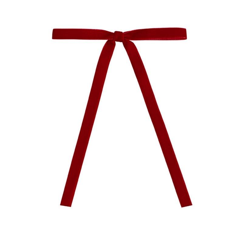 

24 шт. бархатная лента-бантик для украшения рождественской елки праздничные украшения 24pcs