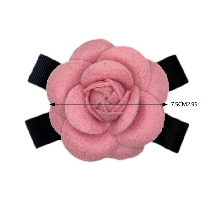 Graceful Brooch Collar Lapel Pin Vintage Camellia Bowknot Vintage Pins
