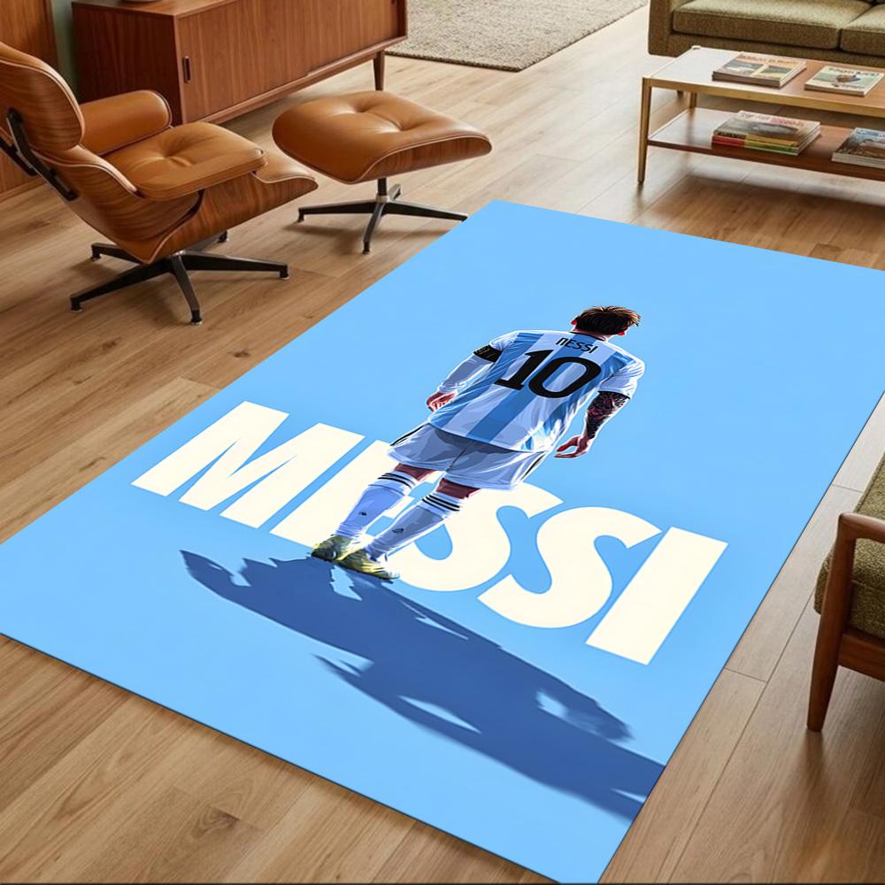 Messi Large Mouse Pad Desk Mouse Pad Study Desk Mat Non-Slip Rubber Bottom Office Desk Accessory