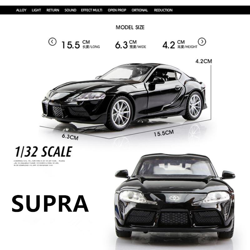 1/32 Toyota GR Supercar Toy Alloy Car Diecasts & Toy Vehicles Car Model Miniature Scale Model Toys for Children