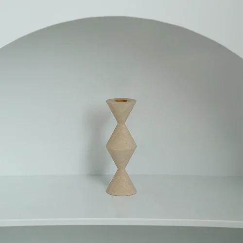 

Aesthetics Wood Candle Holders Christmas Decor Wedding Centerpieces Lantern Vase Candle Holders Geometric Table Centerpiece