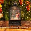 Christmas Lantern with Music, Snow Globe, Gift, Illuminated