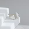 Korean Retro Geometric Open Adjustable Ring for Women - Trendy Fashion Statement