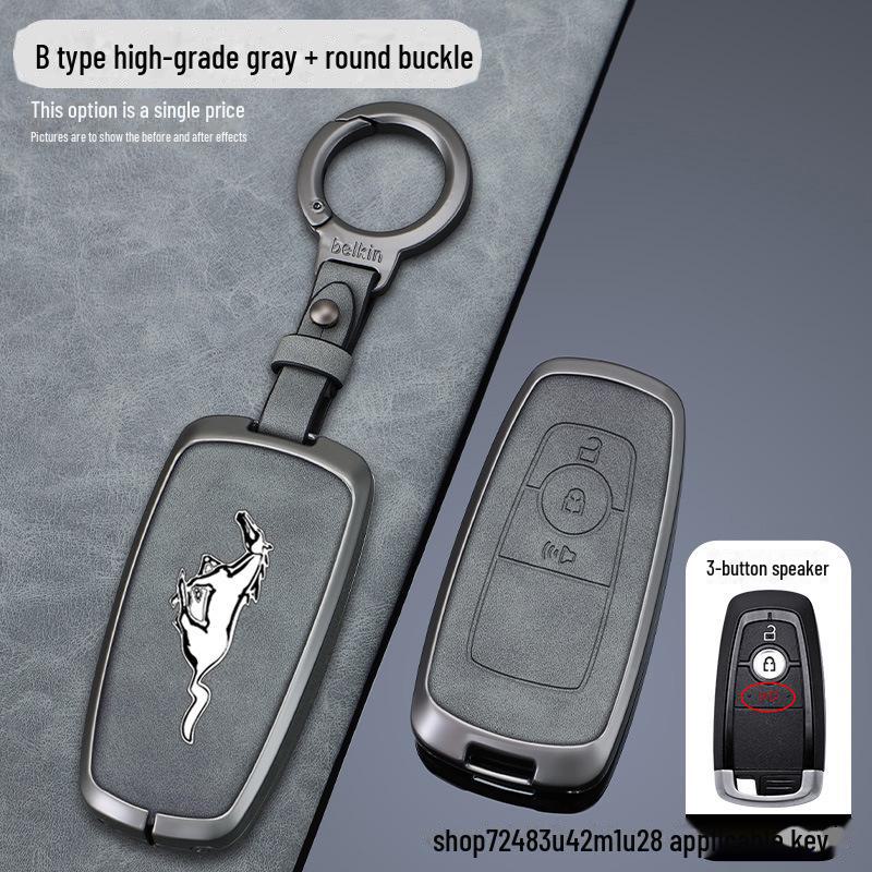 Kryt na klíč 2024 Mustang Mach-E Electric Horse: Špičková skořepinová přezka pro Ford Mustang.