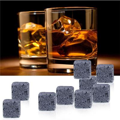 9 peças de acessórios para cubos de gelo de vinho, pedras de gelo para vinho, uísque, bebidas, cubos de refrigerador, cerveja, uísque, pedras de granito