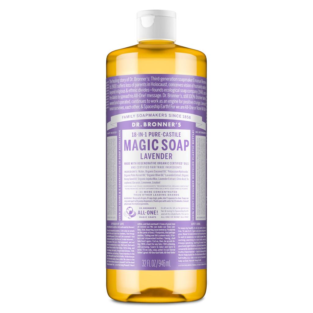Magic Soap Liquid Lavender 946ml Dr. Bronner's