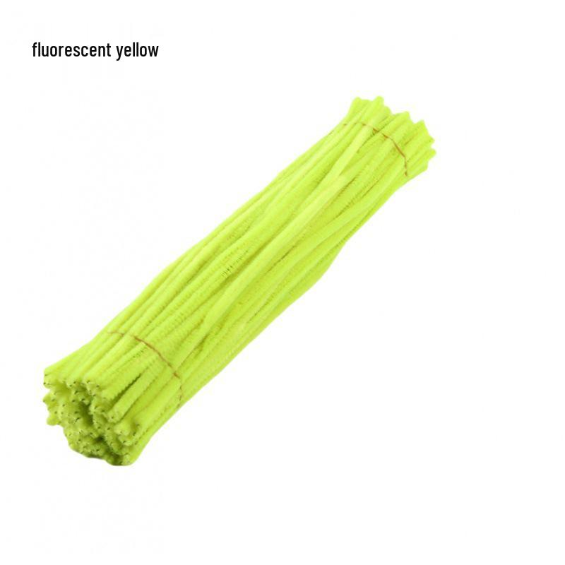 Chenille Stems [Zinc Art] Macaron Wool Strips for DIY Children's Toy and Bouquet Crafts.