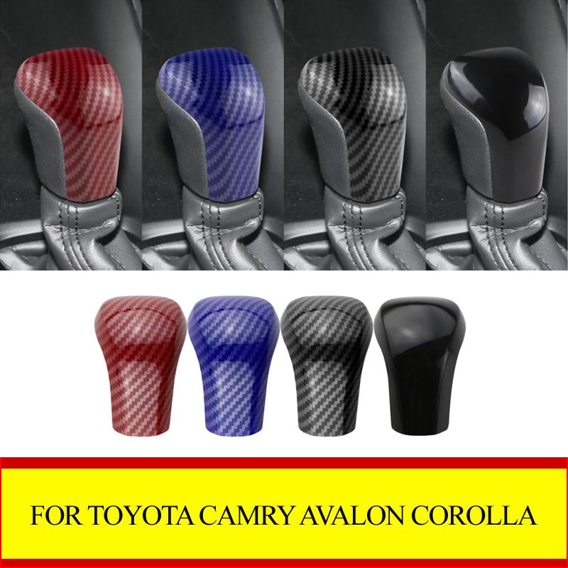 Car Gear Head Lever Shift Knob Handle Cover For Toyota Corolla Cross / Corolla E210 Camry XV70 2019 -2025 Accessories