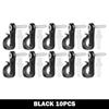 New With Screw Lights Hook Plastic Black White Garage Hooks Lights Holder Indoor And Outdoor