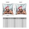 Decorative Pillow Cover Funny Barry Wood Meme Christmas  Accessories Car  Pillow Case Cover Zippered Multiple Sizes
