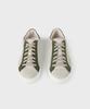 Panicale Khaki Napa Leather Vintage Sneakers
