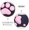 KESYOO Mouse Pad Wrist Cushion Paw Cat Wrist Rest Cute Cat Paw Ergonomic Comfortable Wrist Arm Rest Durable Sakura Pink 270x200mm Anti-Slip