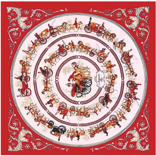 POBING 100% Silk Square Scarf Women Femme Foulard NeckerChief High Quality Silk Floral Scarves Shawl Hijab Office Bandana70*70cm