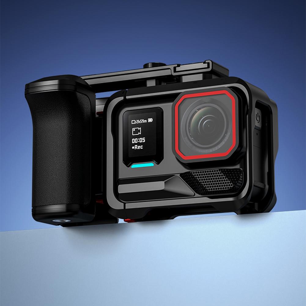 For Shadow Stone Insta360 Ace Pro Series Street Camera Kit Magnetic Quick Release Anti Slip Grip Cold Boots Expansion Accessori