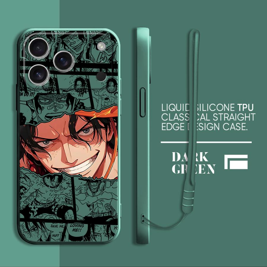 

Чехол-накладка в стиле ретро с изображением One Piece для Apple iPhone 17 Pro Max 7 8 15 XS XR 13 Mini Air 16 12 Plus 11 iPhone17 Pro