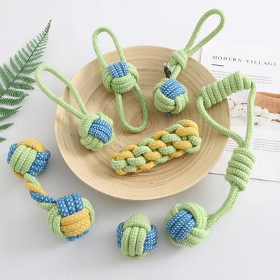 Bite-Resistant Rope Knot Toy for Large Dogs - Teething, Teeth Cleaning & Training for Golden Retrievers