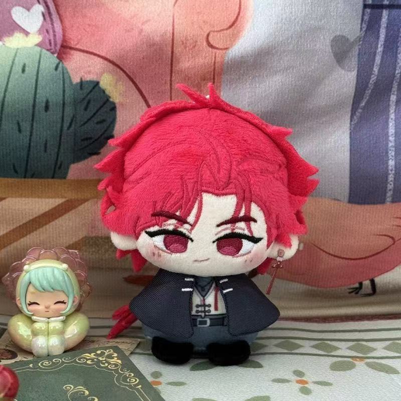 Link Click Liu Xiao Keychain Gift Backpack Pendant Cute Figure Plush Stuffed Cotton Doll Boy Girl Toys