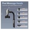 2026 Smart Electric Fascia Gun Rechargeable Handle Bent Long Handle Muscle Relaxation Massager Home Back Muscle Christmas Gift
